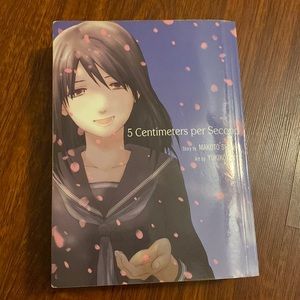 5 Centimeters per Second Manga book